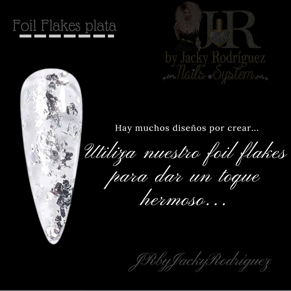 JR Silver Foil Flakes
