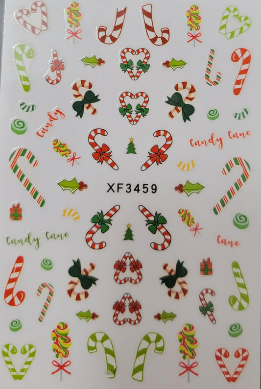 JR Christmas Stickers