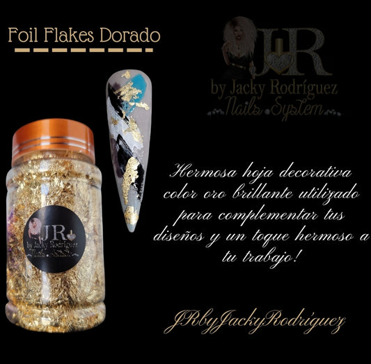 JR Golden Foil Flakes