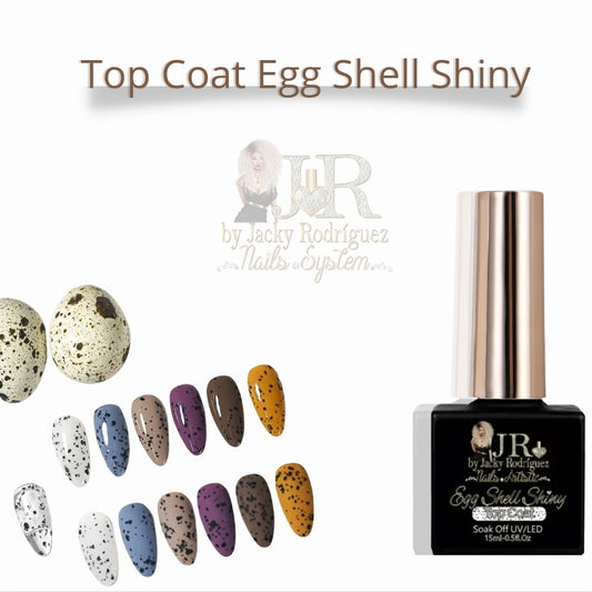 JR Top Coat Egg Shell Shiny
