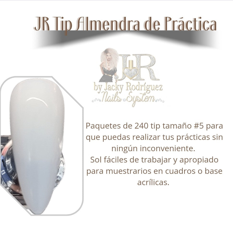 JR Tip Almendra de Práctica