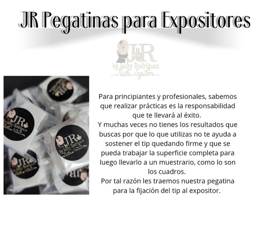 JR Pegatina para Expositores